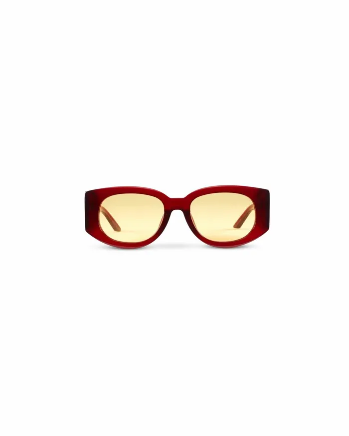 Casablanca Paris Eyewear Wine and Gold Gabrielle Sunglasses 8211 MenWomen Casablanca Paris Eyewear Wine and Gold Gabrielle Sunglasses 8211 MenWomen