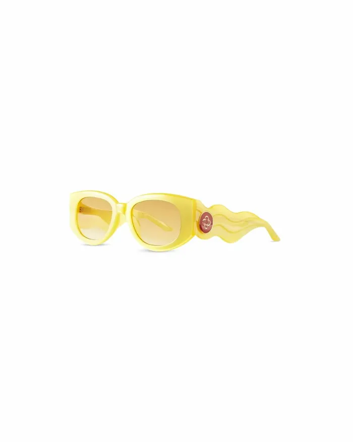 Casablanca Paris Eyewear Yellow and Gold The Memphis Sunglasses 8211 MenWomen Casablanca Paris Eyewear Yellow and Gold The Memphis Sunglasses 8211 MenWomen