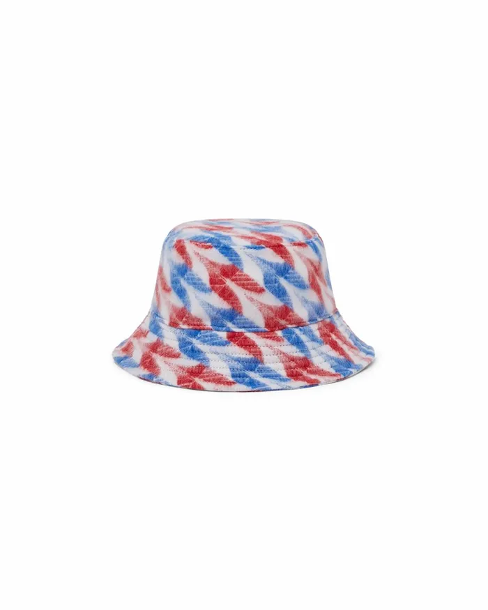 Casablanca Paris Hats Aviation Houndstooth Bucket Hat 8211 MenWomen
