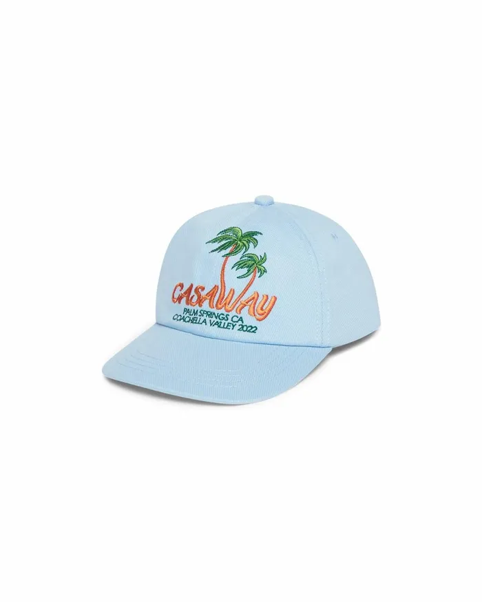 Casablanca Paris Hats Blue Coachella Valley Cap 8211 MenWomen