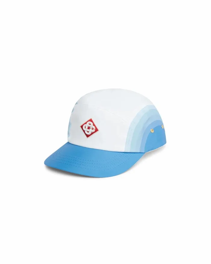 Casablanca Paris Hats Blue Gradient Monogram Cap 8211 MenWomen