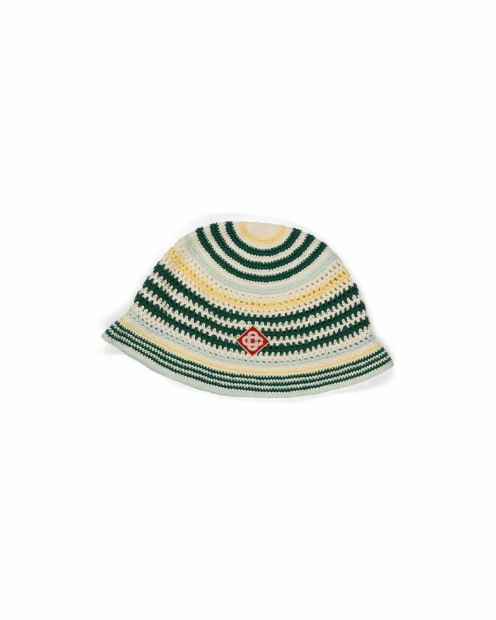 Casablanca Paris Hats Monogram Crochet Hat 8211 MenWomen