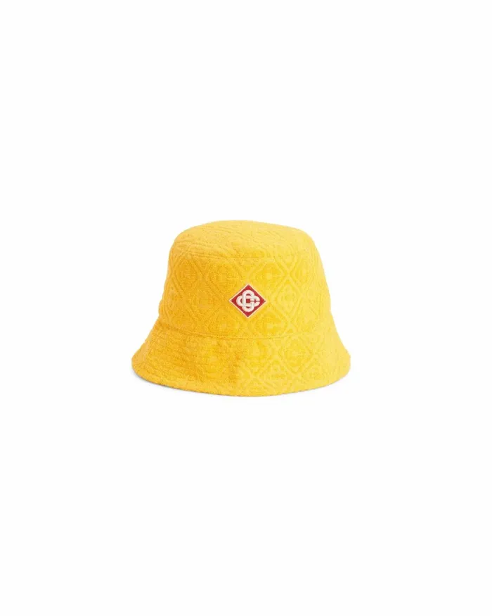 Casablanca Paris Hats Monogram Terry Bucket Hat 8211 MenWomen