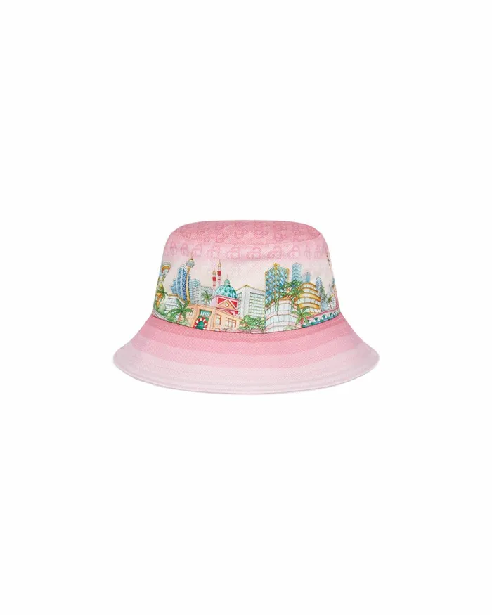 Casablanca Paris Hats Morning City View Denim Bucket Hat 8211 MenWomen Casablanca Paris Hats Morning City View Denim Bucket Hat 8211 MenWomen