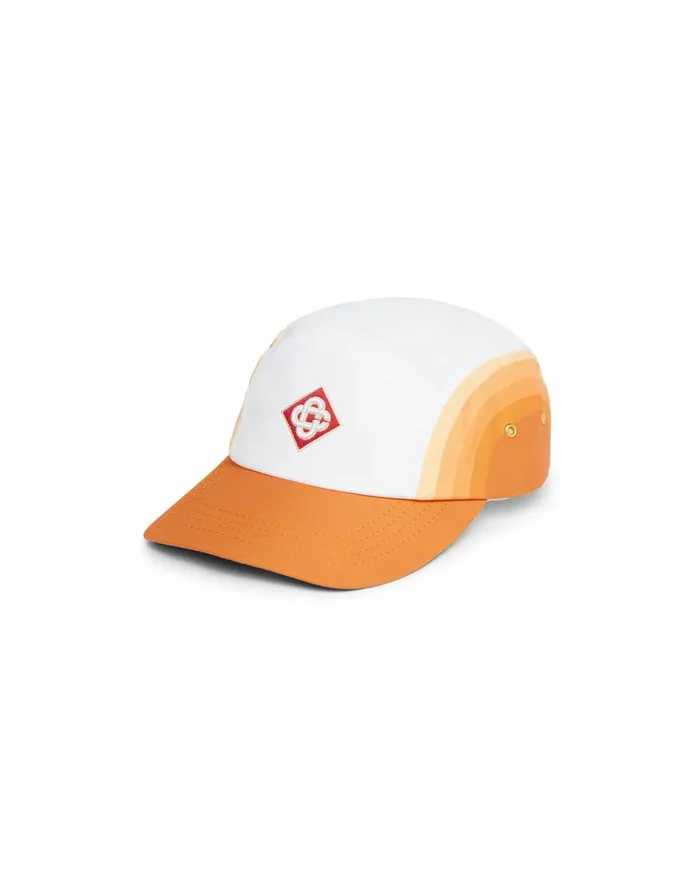 Casablanca Paris Hats Orange Gradient Monogram Cap 8211 MenWomen