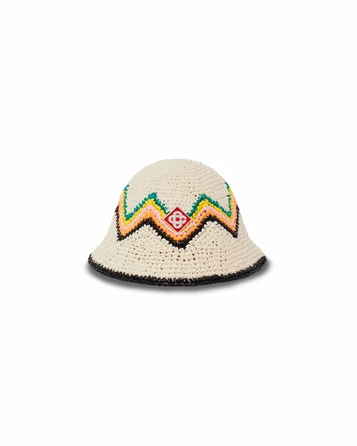 Casablanca Paris Hats Raffia Crochet Hat 8211 MenWomen