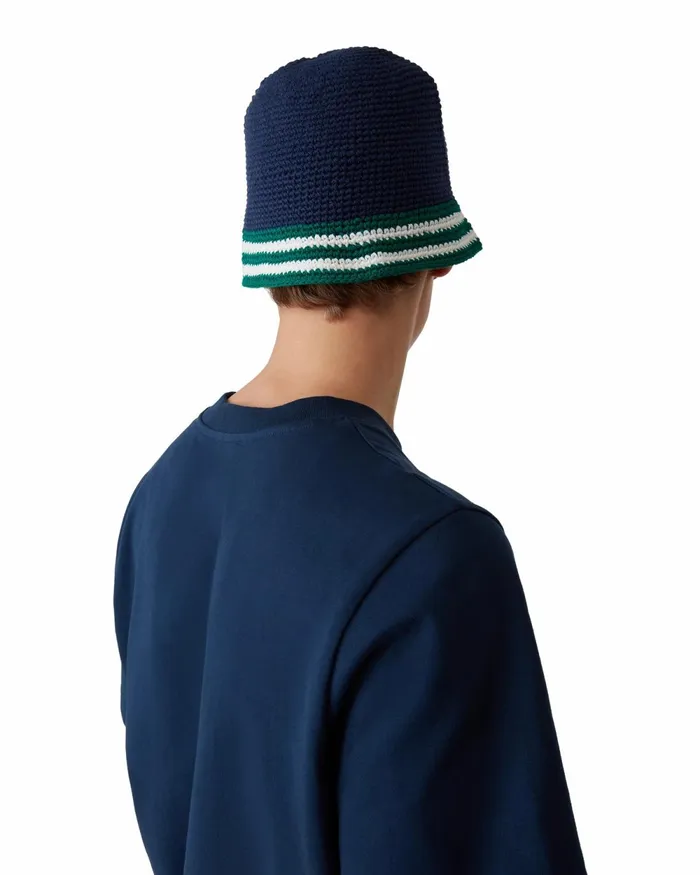 Casablanca Paris Hats Stripe Crochet Hat 8211 MenWomen Casablanca Paris Hats Stripe Crochet Hat 8211 MenWomen