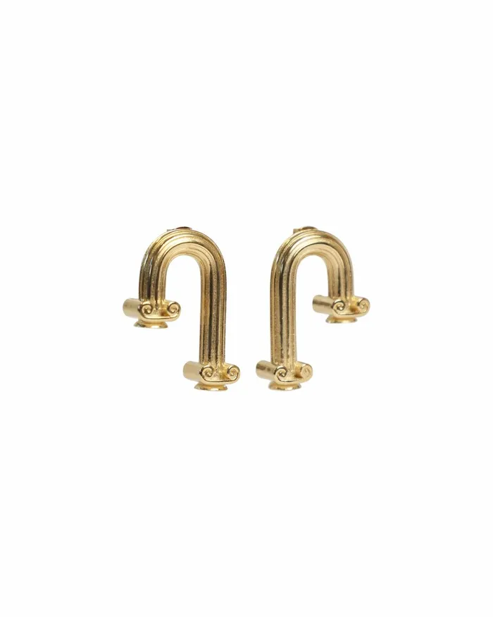 Casablanca Paris Jewellery Arch Column Earrings 8211 MenWomen Casablanca Paris Jewellery Arch Column Earrings 8211 MenWomen