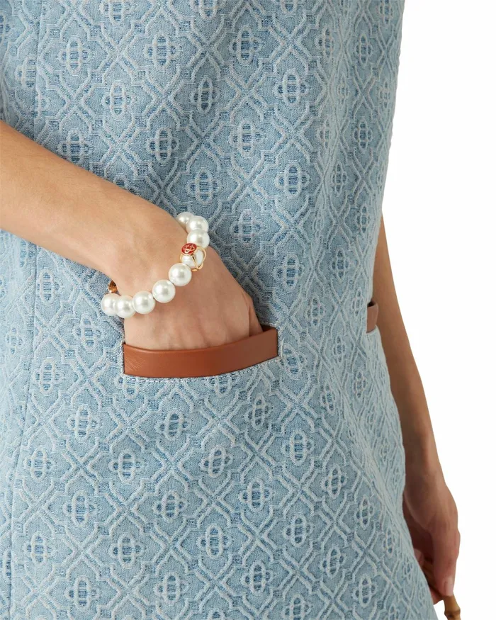 Casablanca Paris Jewellery Caged Pearl Bracelet 8211 MenWomen Casablanca Paris Jewellery Caged Pearl Bracelet 8211 MenWomen