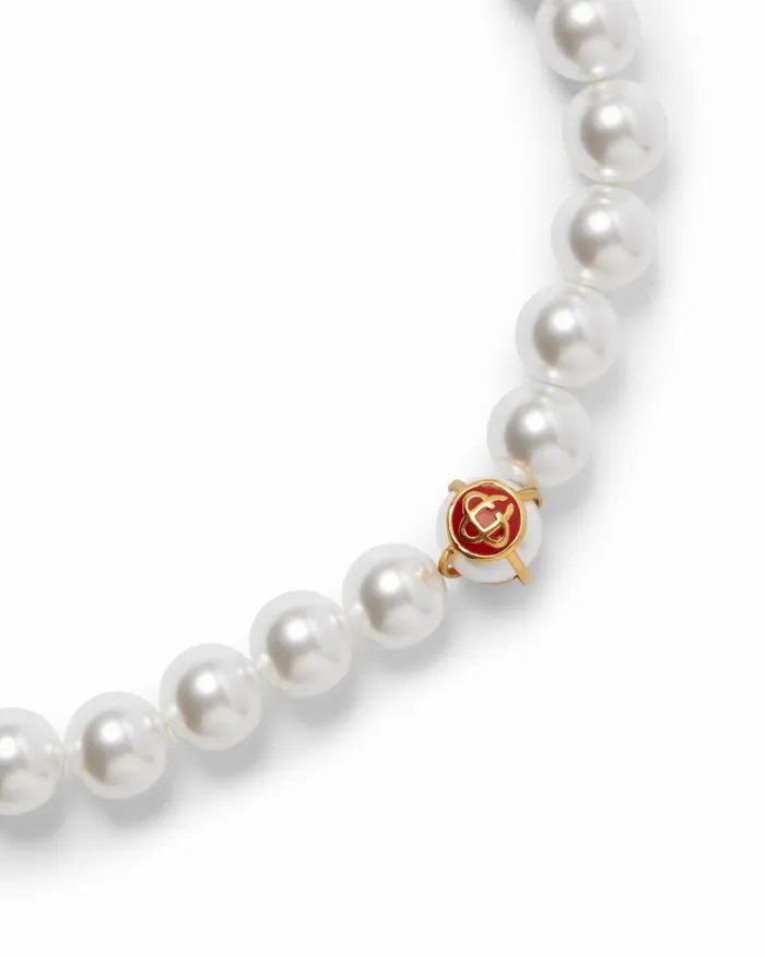 Casablanca Paris Jewellery Caged Pearl Necklace 8211 MenWomen