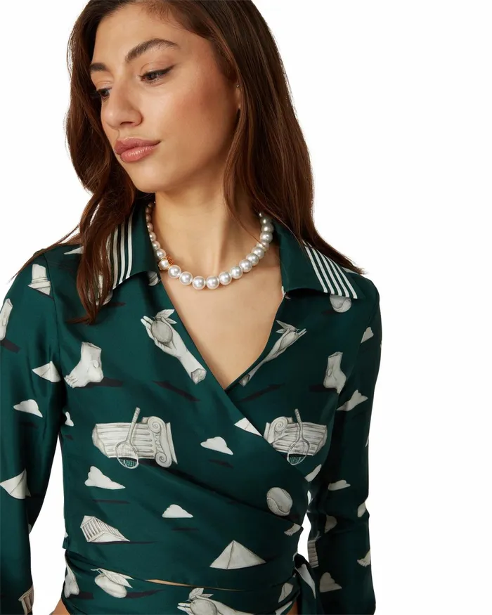 Casablanca Paris Jewellery Caged Pearl Necklace 8211 MenWomen