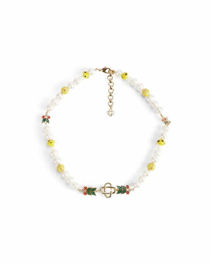 Casablanca Paris Jewellery Laurel Short Necklace 8211 MenWomen