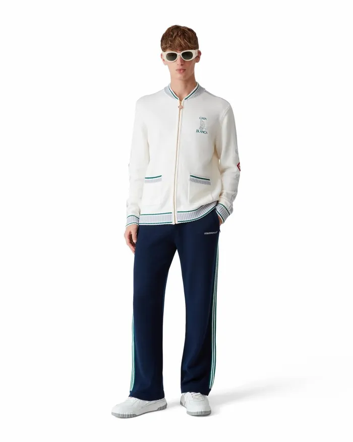 Casablanca Paris Knitwear Casa Club Jacket 8211 Men