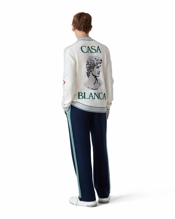 Casablanca Paris Knitwear Casa Club Jacket 8211 Men
