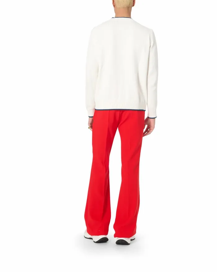Casablanca Paris Knitwear Casa Intarsia Jumper 8211 Men Casablanca Paris Knitwear Casa Intarsia Jumper 8211 Men