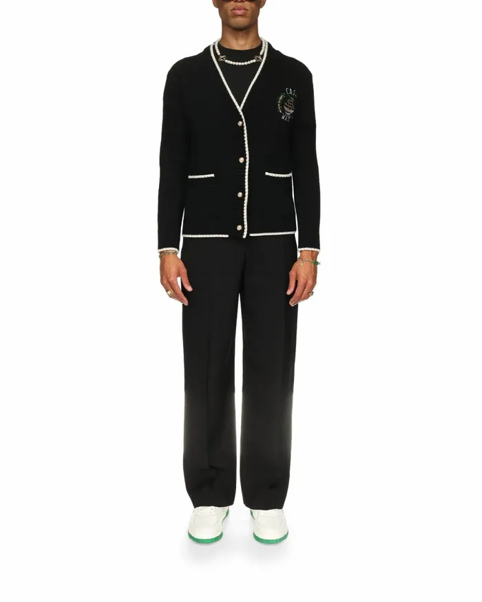 Casablanca Paris Knitwear Casa Way Cardigan 8211 MenWomen Casablanca Paris Knitwear Casa Way Cardigan 8211 MenWomen