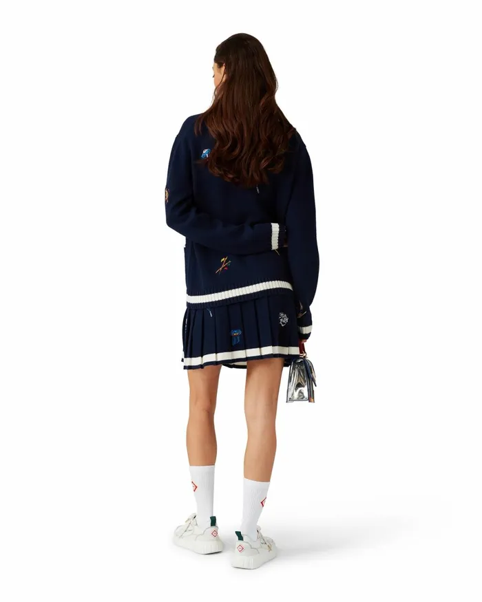 Casablanca Paris Knitwear Cashmere Cardigan 8211 MenWomen Casablanca Paris Knitwear Cashmere Cardigan 8211 MenWomen