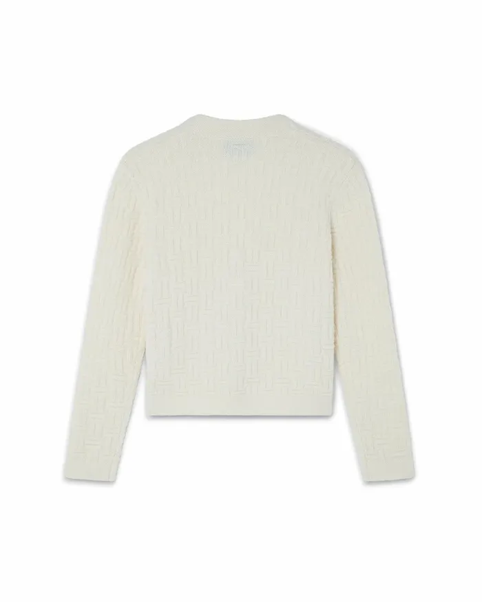 Casablanca Paris Knitwear Column Knit Cardigan 8211 Women Casablanca Paris Knitwear Column Knit Cardigan 8211 Women