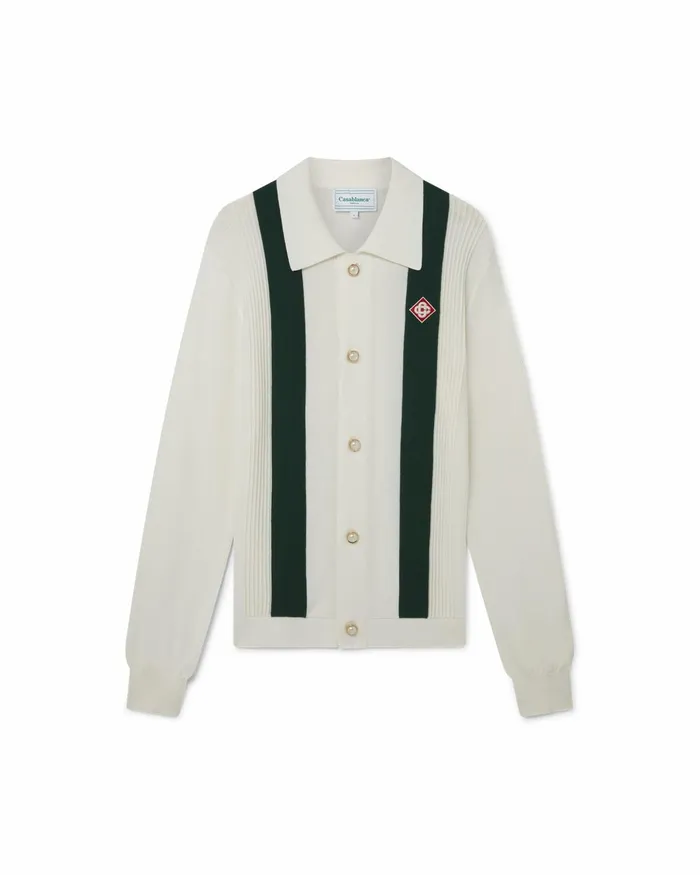 Casablanca Paris Knitwear Cotton Knit Cardigan 8211 Men