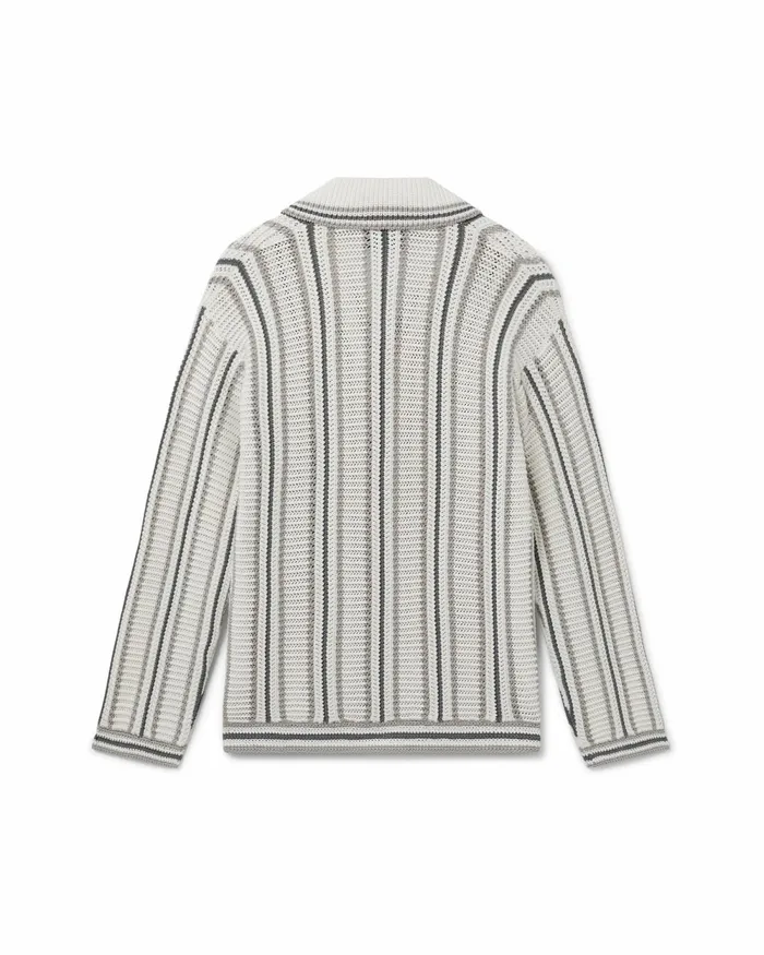 Casablanca Paris Knitwear Crochet Long Sleeve Shirt 8211 Men Casablanca Paris Knitwear Crochet Long Sleeve Shirt 8211 Men