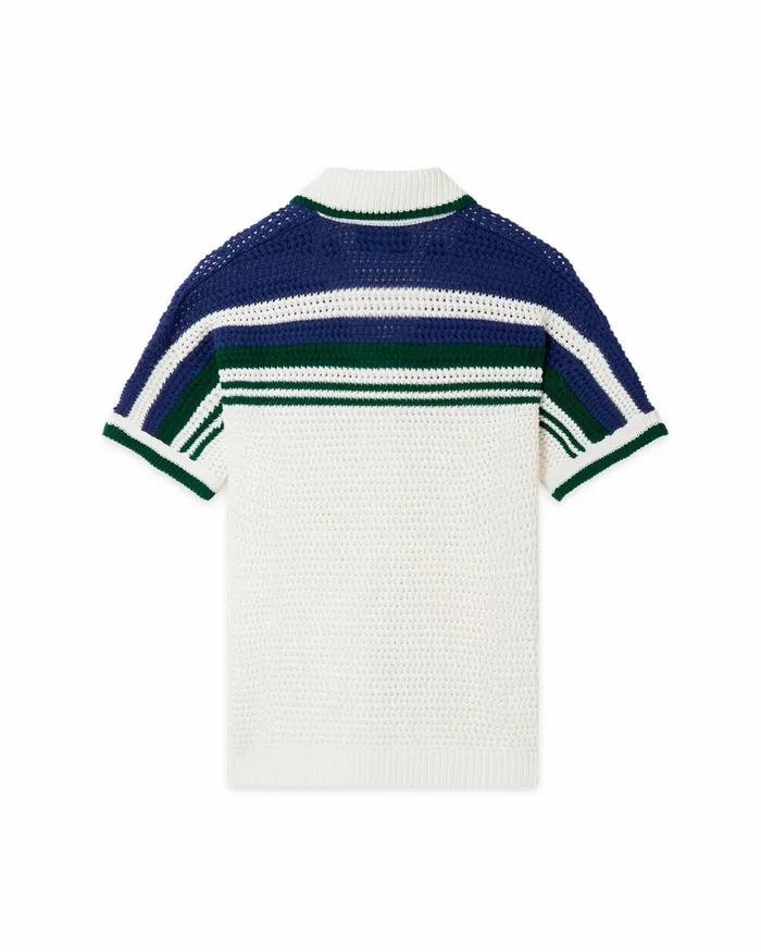 Casablanca Paris Knitwear Crochet Tennis Shirt 8211 Women Casablanca Paris Knitwear Crochet Tennis Shirt 8211 Women