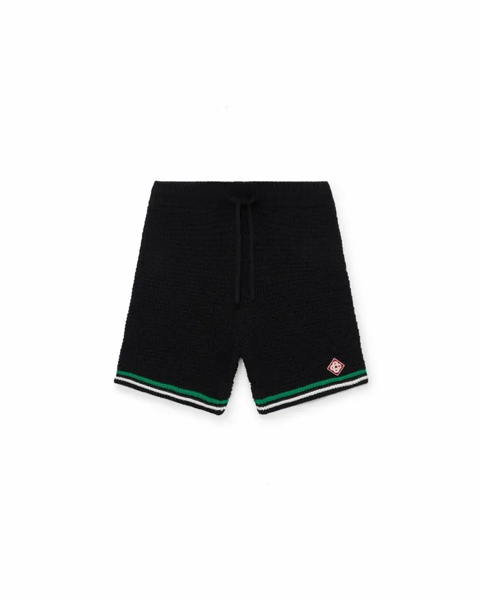Casablanca Paris Knitwear Crochet Tennis Shorts 8211 Men