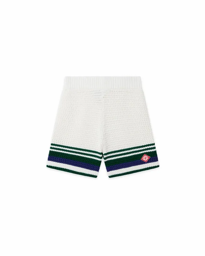 Casablanca Paris Knitwear Crochet Tennis Shorts 8211 Women