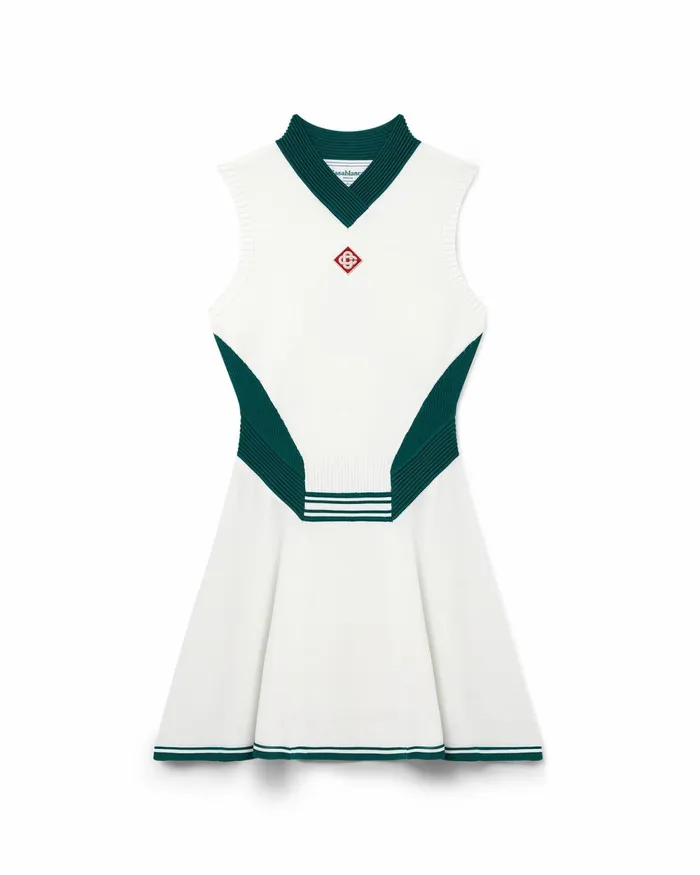 Casablanca Paris Knitwear Draped Tennis Dress 8211 Women