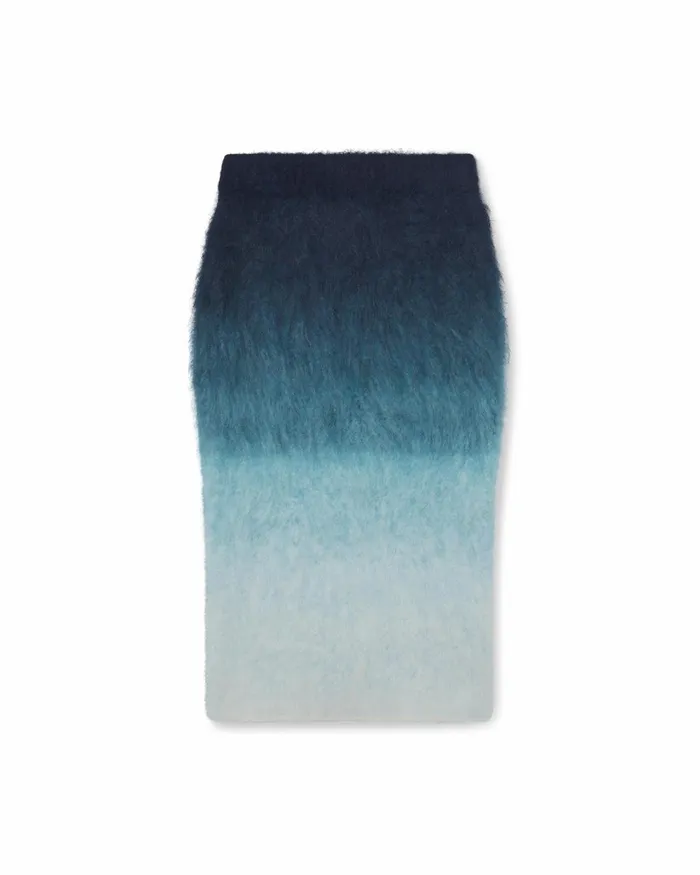 Casablanca Paris Knitwear Gradient Mohair Skirt 8211 Women