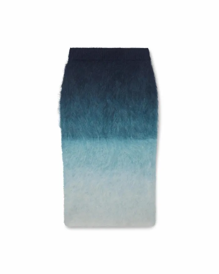 Casablanca Paris Knitwear Gradient Mohair Skirt 8211 Women Casablanca Paris Knitwear Gradient Mohair Skirt 8211 Women