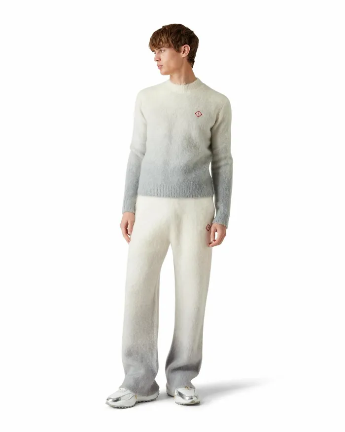 Casablanca Paris Knitwear Gradient Mohair Trousers 8211 Men