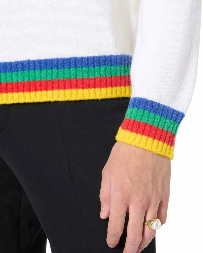 Casablanca Paris Knitwear Heart Boucle Jumper 8211 Men Casablanca Paris Knitwear Heart Boucle Jumper 8211 Men