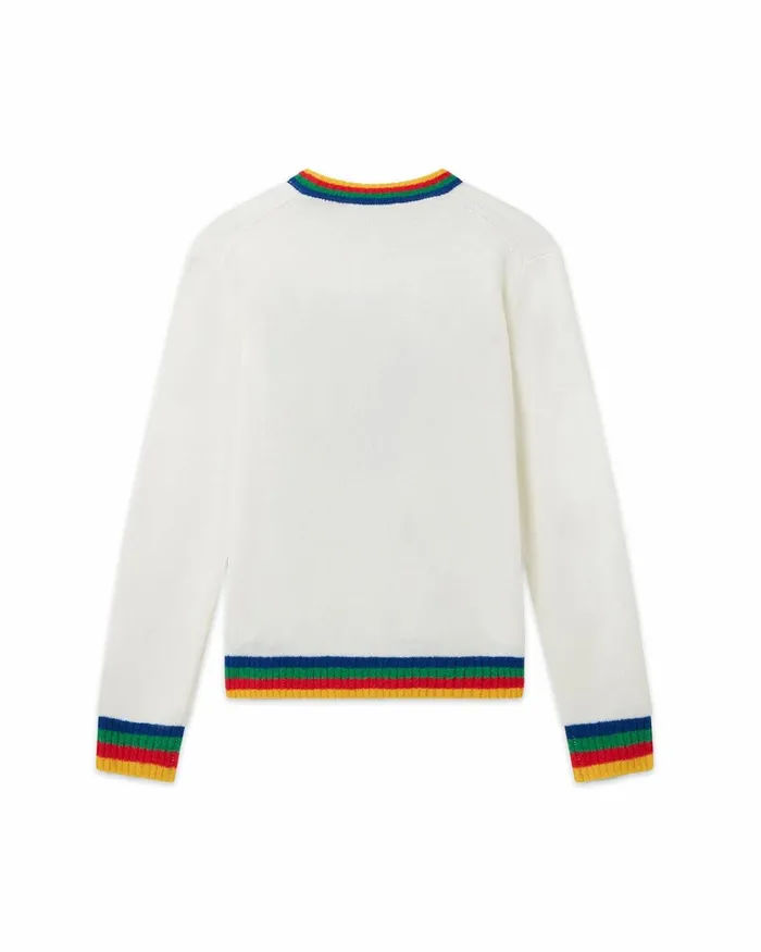 Casablanca Paris Knitwear Heart Boucle Jumper 8211 Men Casablanca Paris Knitwear Heart Boucle Jumper 8211 Men