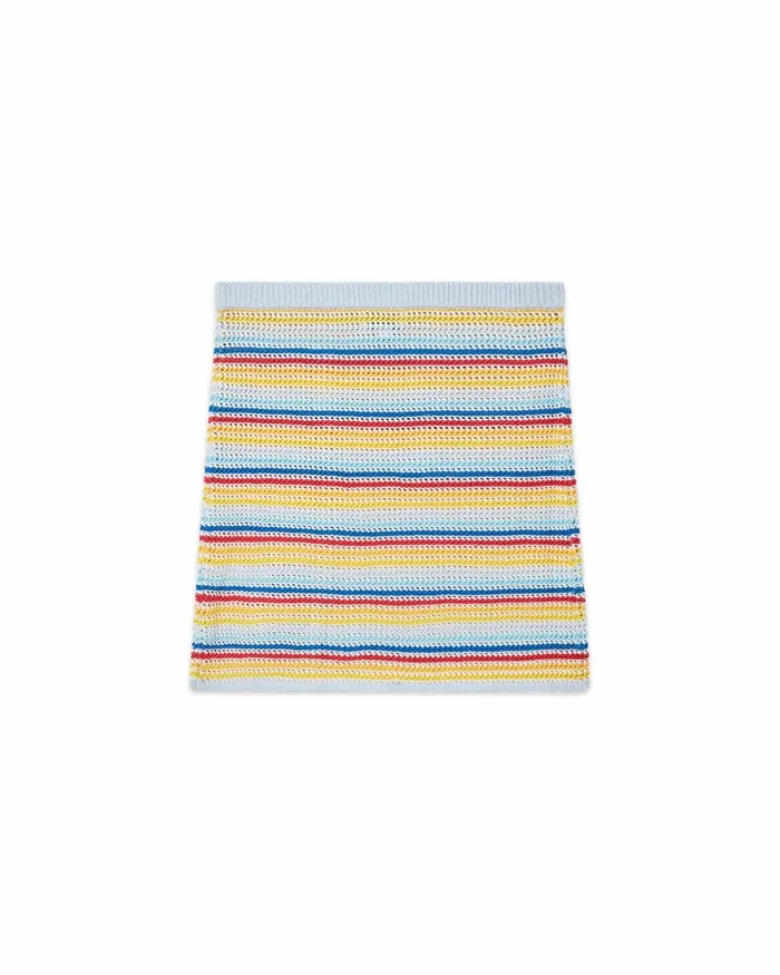 Casablanca Paris Knitwear Knit Stripe Skirt 8211 Women