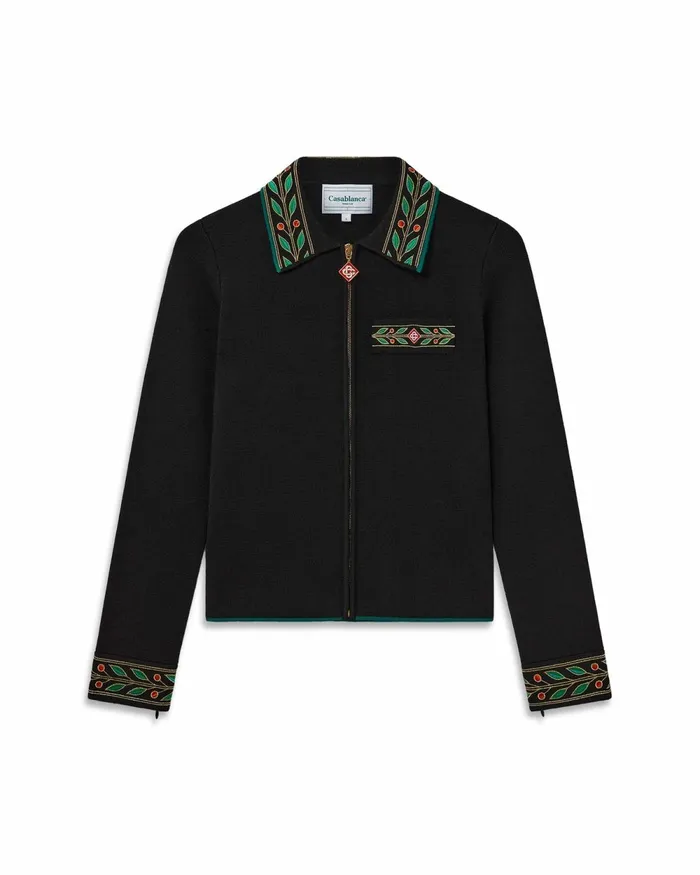 Casablanca Paris Knitwear Laurel Knit Jacket 8211 Women