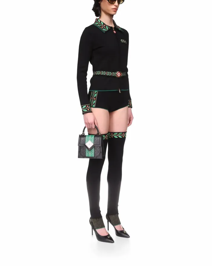 Casablanca Paris Knitwear Laurel Knit Jacket 8211 Women