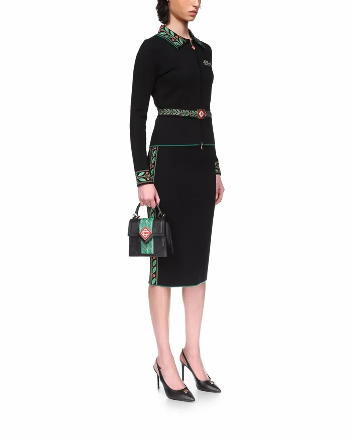 Casablanca Paris Knitwear Laurel Knit Skirt 8211 Women