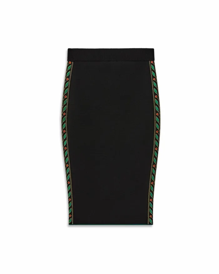 Casablanca Paris Knitwear Laurel Knit Skirt 8211 Women