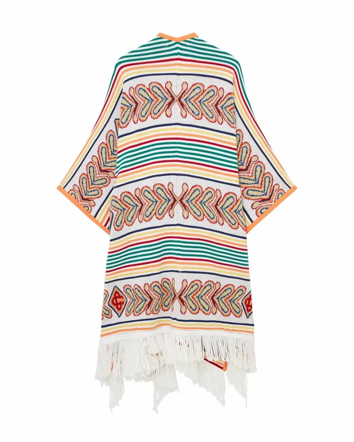 Casablanca Paris Knitwear Laurel Knitted Poncho 8211 Men Casablanca Paris Knitwear Laurel Knitted Poncho 8211 Men