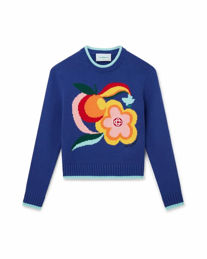 Casablanca Paris Knitwear Le Pouvoir Des Fleurs Jumper 8211 Women
