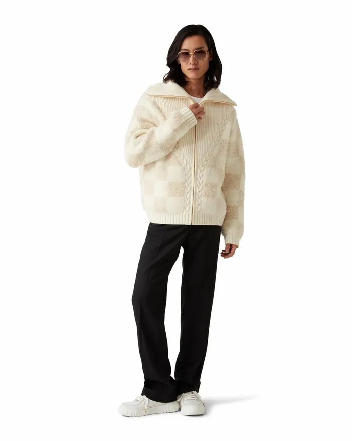 Casablanca Paris Knitwear Merino Fleece Jacket 8211 Men