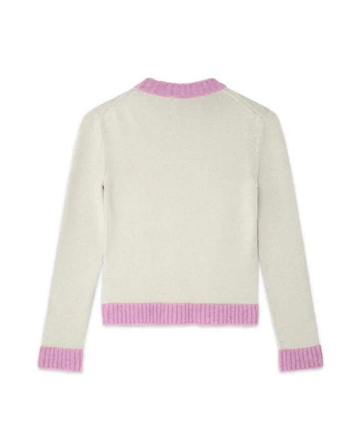 Casablanca Paris Knitwear Off White Casa Knit Sweater 8211 Women