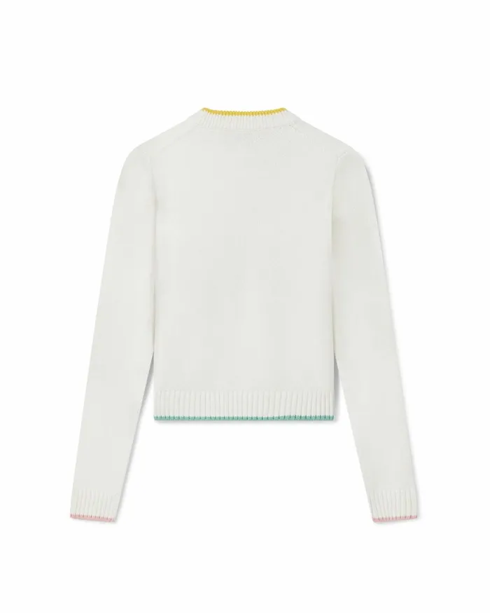 Casablanca Paris Knitwear Pastel Court Jumper 8211 Women