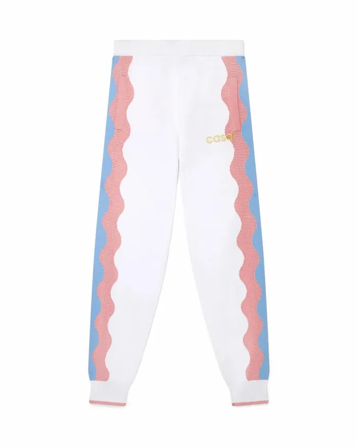 Casablanca Paris Knitwear Pink Wave Trackpant 8211 Women