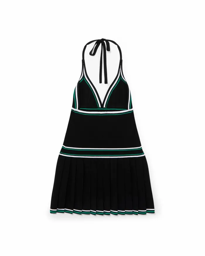 Casablanca Paris Knitwear Pleated Knit Day Dress 8211 Women