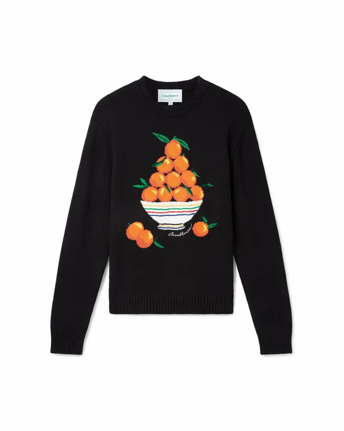 Casablanca Paris Knitwear Pyramide D039Oranges Jumper 8211 Men