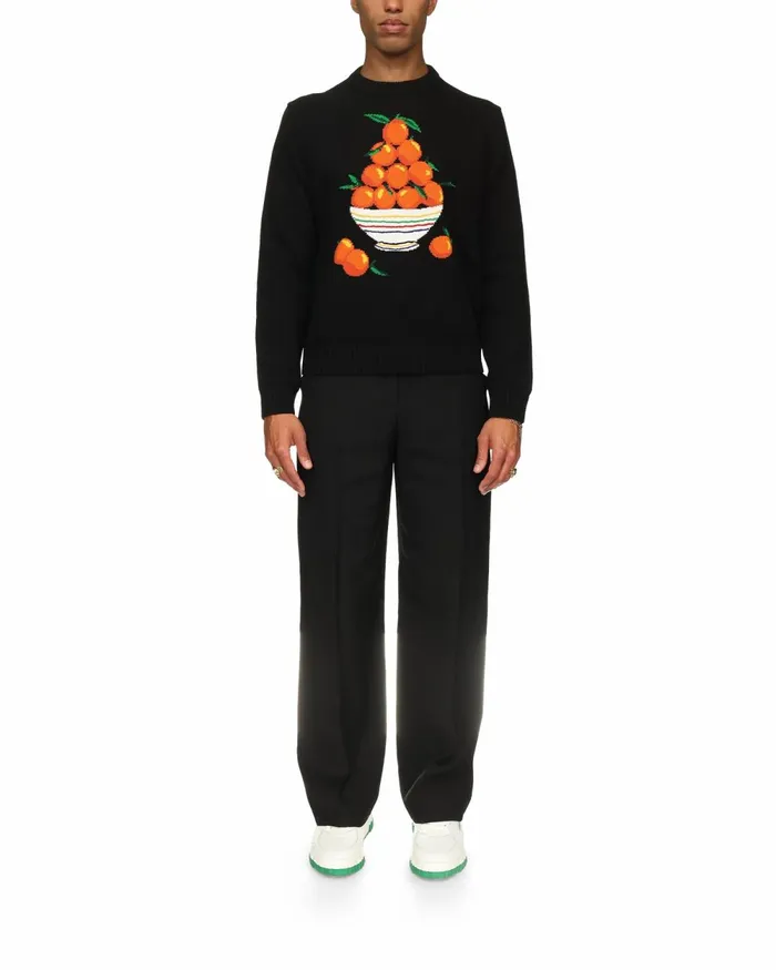 Casablanca Paris Knitwear Pyramide D039Oranges Jumper 8211 Men