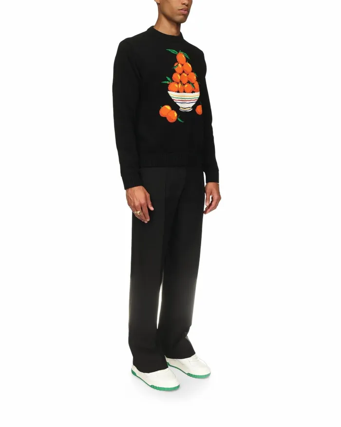 Casablanca Paris Knitwear Pyramide D039Oranges Jumper 8211 Men