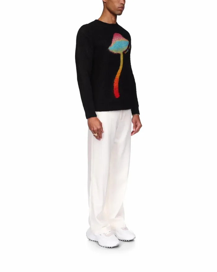 Casablanca Paris Knitwear Rainbow Mushroom Mohair Jumper 8211 Men