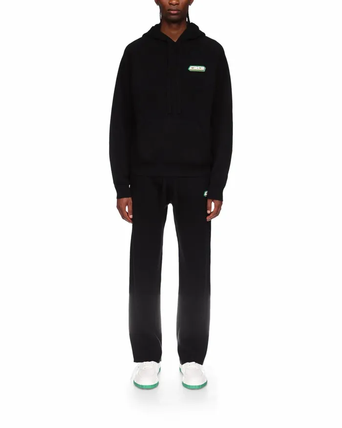 Casablanca Paris Knitwear Rib Effect Hooded Sweatshirt 8211 Men Casablanca Paris Knitwear Rib Effect Hooded Sweatshirt 8211 Men